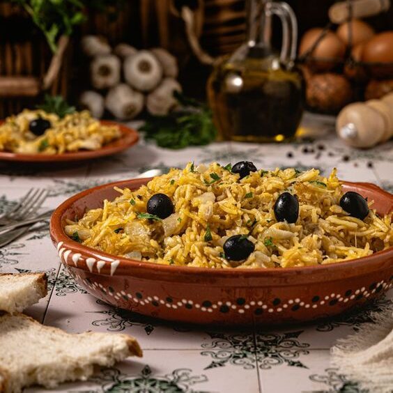 Bacalhau a bras 1