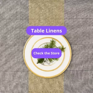 18. Table Linens