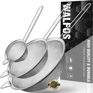 Fine Mesh Strainers Set