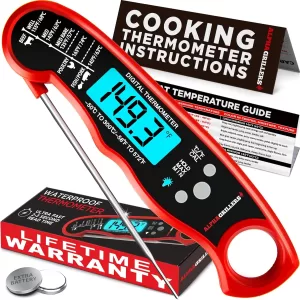 Instant Read Meat Thermometer for Grill and Cooking