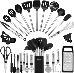 Kitchen Utensil Set Silicone Cooking Utensils